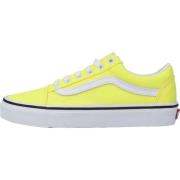 Vans Neon Old Skool Sneakers Yellow, Dam