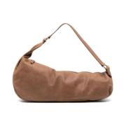 Paloma Wool Den Torra Minimalistisk Mode Topp Brown, Dam