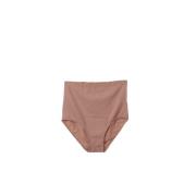 Baserange Svarta High-Waist Bell Byxor Beige, Dam