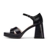 Wonders Sandalias Julia Charol, Color: Black, Dam