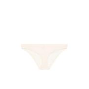 Baserange Hjärta Bell Bikini med Ribbad Design Beige, Dam