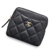 Chanel Vintage Pre-owned Laeder plnbcker Black, Dam