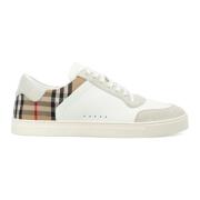 Burberry Vintage Check Sneakers Aw24 Beige, Herr