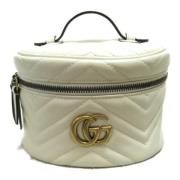 Gucci Vintage Pre-owned Laeder ryggsckar White, Dam