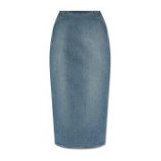 Alaïa Jeanskjolar Blue, Dam