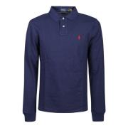 Polo Ralph Lauren Marinblå Långärmad Polo Tröja Blue, Herr