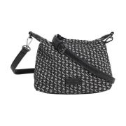 Pepe Jeans Jacquard Vävd Crossbody Väska Black, Dam