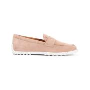 Tod's Beige Rosato Loafers för kvinnor Pink, Dam