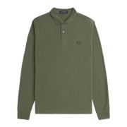 Fred Perry Gröna T-shirts och Polos Green, Herr