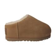 UGG Kamel Slide Träskor med Vadderad Skum Brown, Dam