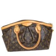 Louis Vuitton Vintage Pre-owned Canvas handvskor Brown, Dam