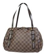 Louis Vuitton Vintage Pre-owned Canvas louis-vuitton-vskor Brown, Dam