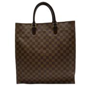 Louis Vuitton Vintage Pre-owned Canvas louis-vuitton-vskor Brown, Dam