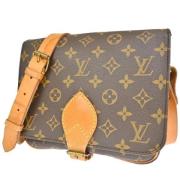 Louis Vuitton Vintage Pre-owned Canvas louis-vuitton-vskor Brown, Dam