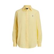 Polo Ralph Lauren Casual Skjorta Yellow, Dam