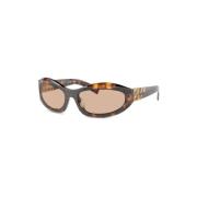 Miu Miu MU 14Zs 14L90H Sunglasses Brown, Dam