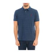 Polo Ralph Lauren Klassisk Royal Blue Polo Shirt Blue, Herr