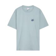 Filling Pieces T-shirt Broderad Knut Arona Blue, Herr