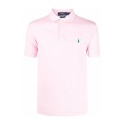 Polo Ralph Lauren Anpassad Slim Fit Bomullspolotröja Pink, Herr