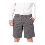 Armani Exchange Bomull Bermuda Shorts Black, Herr