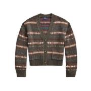 Polo Ralph Lauren V-ringad Cardigan från Ralph Lauren Multicolor, Dam