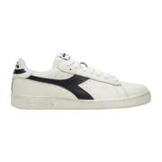 Diadora Game L Waxed Sneakers White, Herr