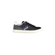 GAS Svarta Sneakers med Kontrastdetaljer Black, Herr