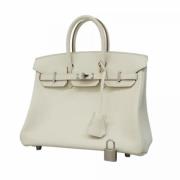 Hermès Vintage Pre-owned Laeder handvskor White, Dam