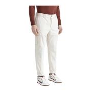 Peserico Franska corduroy chino byxor White, Herr