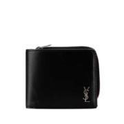 Saint Laurent Vintage Pre-owned Laeder plnbcker Black, Dam