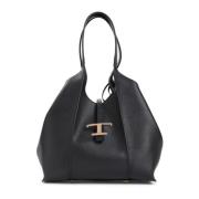 Tod's Svart Shopper Väska Black, Dam