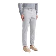 Peserico Stretch bomulls chinos Gray, Herr