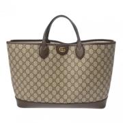 Gucci Vintage Pre-owned Laeder gucci-vskor Gray, Dam