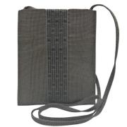 Hermès Vintage Pre-owned Canvas crossbodyvskor Gray, Dam