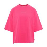 Carlo Colucci La Famiglia Drovandi T-shirt Pink, Dam