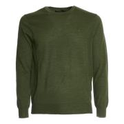 Polo Ralph Lauren Olivgrön Stickat Aw24 Green, Herr