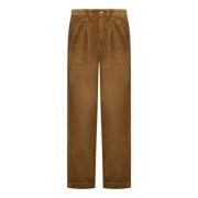 Polo Ralph Lauren Brun Corduroy Byxor Aw24 Brown, Herr