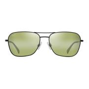 Maui Jim Svarta solglasögon Elegans Stil UV-skydd Black, Dam