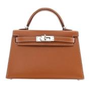 Hermès Vintage Pre-owned Laeder handvskor Brown, Dam