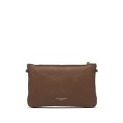 Gianni Chiarini Hermy Läderclutch med Cross-Body Rem Brown, Dam