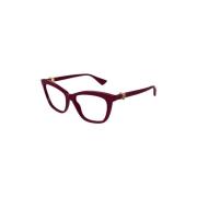 Cartier Burgundy Glasögon - Mod. CT 0526 Red, Unisex