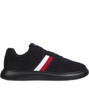 Tommy Hilfiger Svart Sport Sneakers Cupsole Sko Black, Herr