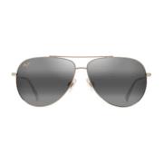 Maui Jim Stiliga solglasögon med polariserade linser Gray, Unisex