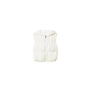 Twinset Vit Jacka Aw24 White, Dam