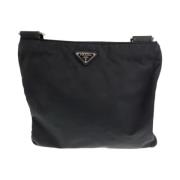 Prada Vintage Pre-owned Canvas prada-vskor Black, Dam