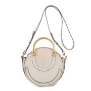 Chloé Pre-owned Pre-owned Canvas handvskor Gray, Dam