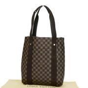 Louis Vuitton Vintage Pre-owned Canvas handvskor Brown, Dam