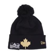 New Era NBA City Night Alt Pom Pom Hat Black, Herr