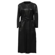 Acne Studios Pre-owned Pre-owned Laeder ytterklder Black, Dam