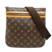 Louis Vuitton Vintage Pre-owned Tyg louis-vuitton-vskor Brown, Unisex